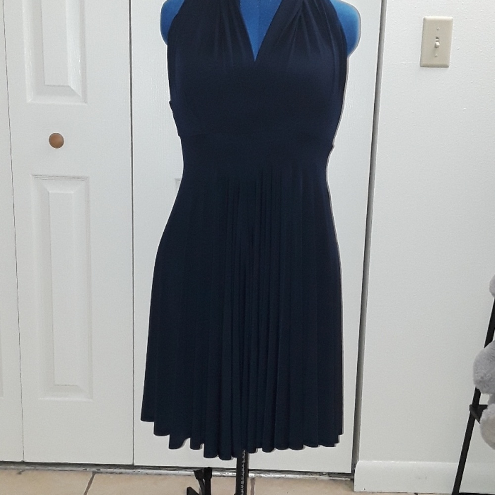 Navy Blue Transformer Dress